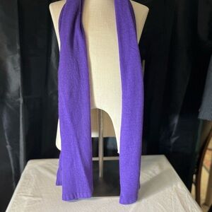 Purple Women's Scarf Cashmere